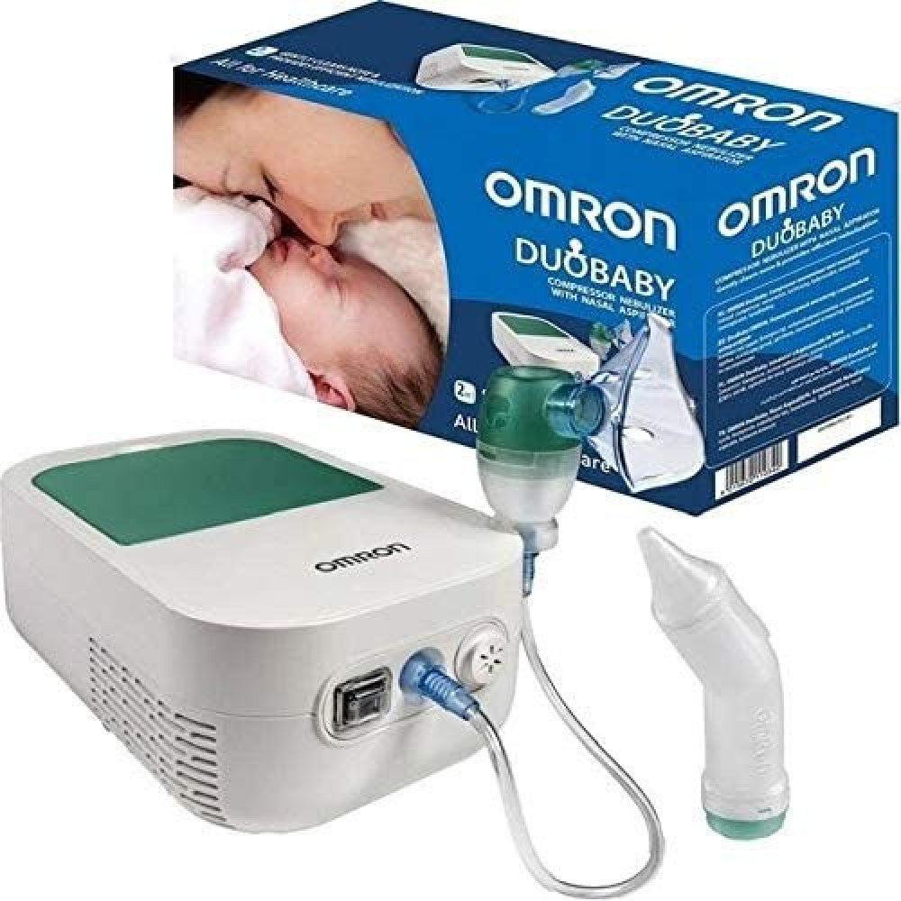 جهاز أومرون DuoBaby NE-C301 – جهاز استنشاق مع شفاط أنف للأطفال